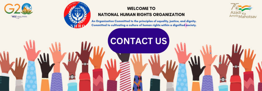 NATIONAL HUMAN RIGHTS ORGANINZATION, INDIA, NEW DELHI, NHROINDIA