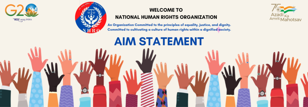 NATIONAL HUMAN RIGHTS ORGANIZATION, NHRO INDIA